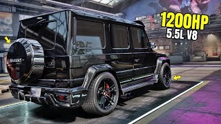 Need for Speed Heat Gameplay  1200HP MERCEDESAMG G63 MANSORY Customization  Max Build [upl. by Schott]