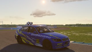 BMW E90 325i EBaTCC 2023  Auto24Ring BMW 325 CUP R2 Pole Lap  127606 [upl. by Ecnerret329]