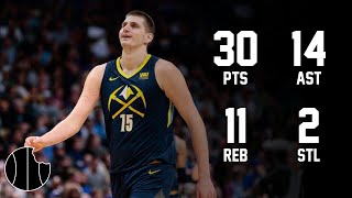 Nikola Jokić Highlights  Nuggets vs Heat  8th Nov 2024 [upl. by Jago]