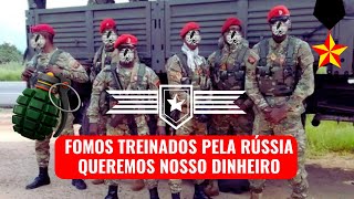 Militares angolanos revoltados enviam recado ao João Lourenço quotFomos treinados pelos Russosquot [upl. by Atnwahsal]