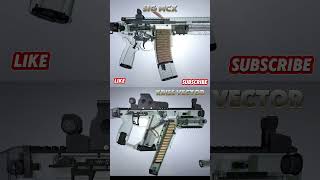 SIG MCX 🆚 Kriss Vector Assault Rifle 🆚 Submachine Gun [upl. by Elkcim174]