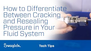 How to Differentiate Between Cracking and Resealing Pressure in Your Fluid System [upl. by Auqenat]