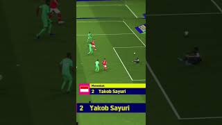 Yakob sayuri efootball highlights shorts [upl. by Rome]