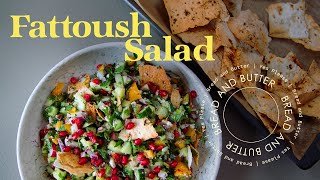 Whats the Best Fattoush Recipe for a Quick Lunch [upl. by Leitnahs]