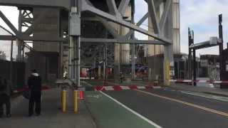 Raising 9th St bridge over Gowanus Canal [upl. by Ecirrehs]