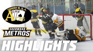 Tignish Aces vs Sherwood Metros  PEI Jr C [upl. by Ail]