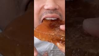 ASMR Honeycomb eating sounds mukbang youtubeshorts shorts [upl. by Lyons]