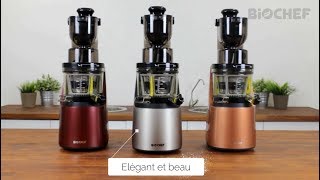 L’Extracteur de jus BioChef Quantum Whole Slow Juicer [upl. by Guria923]