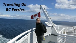 Taking A BC Ferry From Vancouver To Victoria British Columbia [upl. by Ynetruoc378]