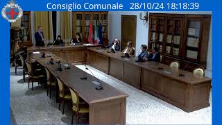 Consiglio Comunale 28102024 ore 1800 [upl. by Harbed]