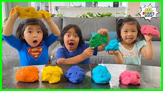 How to Make Playdough Homemade DIY with Ryans World [upl. by Arria]