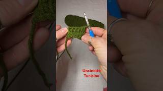 Uncinetto tunisino crochet fashion knitting tutorial handmade crocheting [upl. by Josiah]