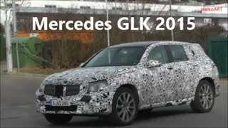 Mercedes GLK  GLC 2015 Erlkönig  Mercedes GLK  GLC 2015 prototype [upl. by Aham699]