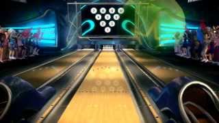 1st PERFECT GAME 10 FRAME BOWLING XBOX 360 [upl. by Jasmin]