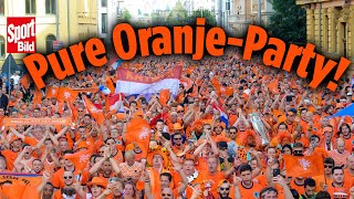 Oranje pur Holland ist PartyEuropameister  EMNews [upl. by Engapmahc]