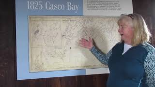 Lemuel Moodys Map of Casco Bay [upl. by Asiole725]