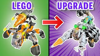 How To Use BULK DRILL MACHINEs LEGO Parts In Bionicle MOCs [upl. by Ahsek]