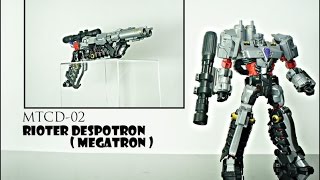 Review MTCD02 Rioter Despotron  Megatron [upl. by Eniaral]