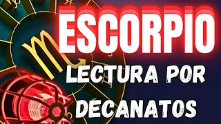 🎉 ESCORPIO LECTURA POR DECANATOS ♏  PREDICCIONES DE AGOSTO🌟 [upl. by Runkel]