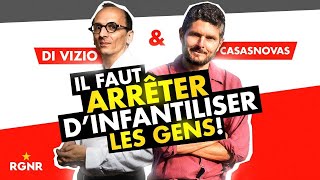 Fabrice Di Vizio  Thierry Casasnovas  Le Tocsin  Il faut arrêter dinfantiliser les gens [upl. by Eceirtal]