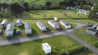 DJI MINI SE CORNWALL PENTEWAN SANDS HOLIDAY PARK [upl. by Hceicjow]