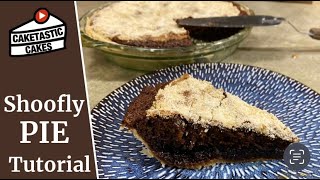 Molasses Filled Shoofly Recipe Tutorial with Basic Pie Crust [upl. by Nytsua]