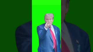 Trump Pointing Meme Green Screen [upl. by Krell]