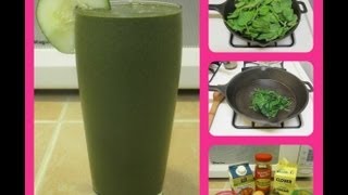 Green Veggies bad for Thyroid  Green Smoothie Recipe [upl. by Akir]