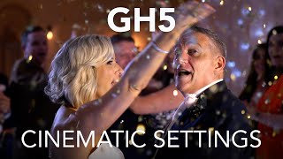 Panasonic GH5 settings for CINEMATIC films 2020 [upl. by Yearwood]