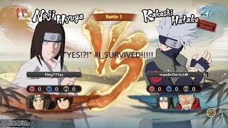 NARUTO SHIPPUDEN UNSTORM4 Online FIGHT quotYESquot ISURVIVED Hes ANNOYING [upl. by Anerul]