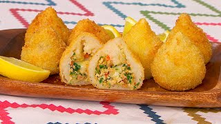 Coxinhas de frango [upl. by Yrneh]