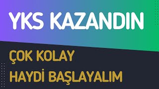 Yks Kazandın Çok Kolay Haydi Başlayalım  Türkiye 688den [upl. by Melisenda603]