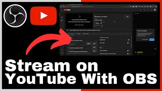 How to Stream On YouTube With OBS Studio [upl. by Irolav]