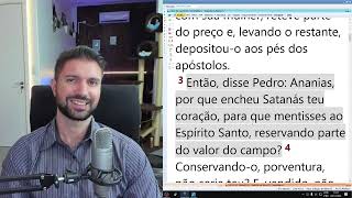 O Deus do Antigo Testamento era o Dragão Diabo Satanás Parte 9  Ananias e Safira [upl. by Akema172]