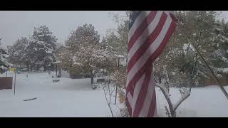 Colorado Springs November 78th 1 foot of snow Austin Bluffs and Stetson Hills [upl. by Gambell]