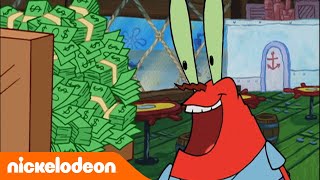 Bob Esponja  Venta de El Crustáceo Crujiente  España  Nickelodeon en español [upl. by Anurb9]