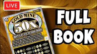 NEW TICKET 💰 MASS LOTTERY 💰 FULL BOOK GOLD MINE 50X [upl. by Ayomat944]