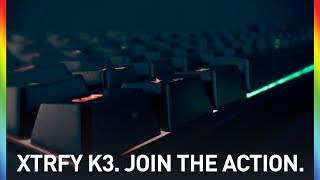 Introducing the Xtrfy K3 Gaming Keyboard [upl. by Sedrul]