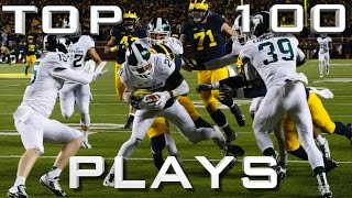 Top 100 Plays of the 1516 College Football Season [upl. by Barrus]