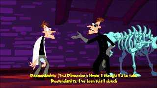 Phineas and Ferb Musical Cliptastical Countdown II  Brand New Best Friend Lyrics [upl. by Peggie12]