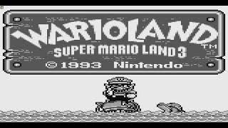 Wario Land Super Mario Land 3 Game Boy  Opening [upl. by Eilsehc]