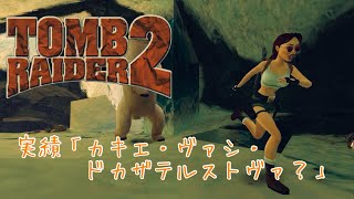 Tomb Raider2Remastered実績解除「カキエ・ヴァシ・ドカザテルストヴァ？」 [upl. by Caril397]