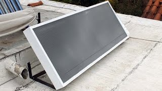 Solar Air Heater for roof mounting  part 1 [upl. by Colene]