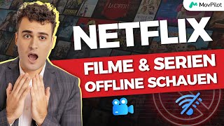 Netflix Filme amp Serien offline schauen  Die neueste Anleitung 2024 [upl. by Ahsieka966]