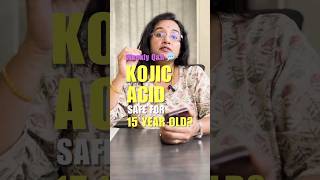 Is Kojic Acid Safe For Children  Kojic Acid Review For Face skincare [upl. by Oren]