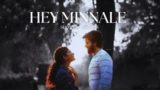 Hey Minnale   Slowed  Reverb   Siva Karthikeyan  Sai Pallavi  Amaran  Prasanth Music [upl. by Irtemed]