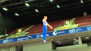 Steven GLUCKSTEIN USA  2013 Trampoline Worlds Qualifications [upl. by Aleetha]