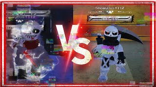 Aftertale Sans Vs Cross Sans  Undertale Timeline Collapse [upl. by Lamori]