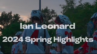 Ian Leonard  2024 Spring Season Highlights [upl. by Scully22]