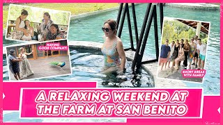 AQUA THERAPY EXPERIENCE WITH THE FAM AT THE FARM AT SAN BENITO  Small Laude [upl. by Edeline]